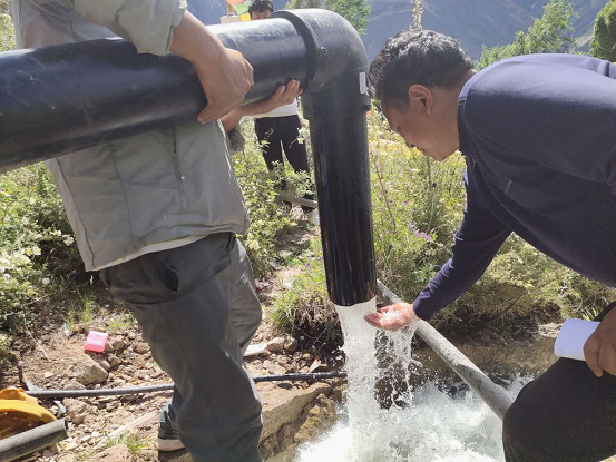 水利局深入盐井灌区检查通水情况